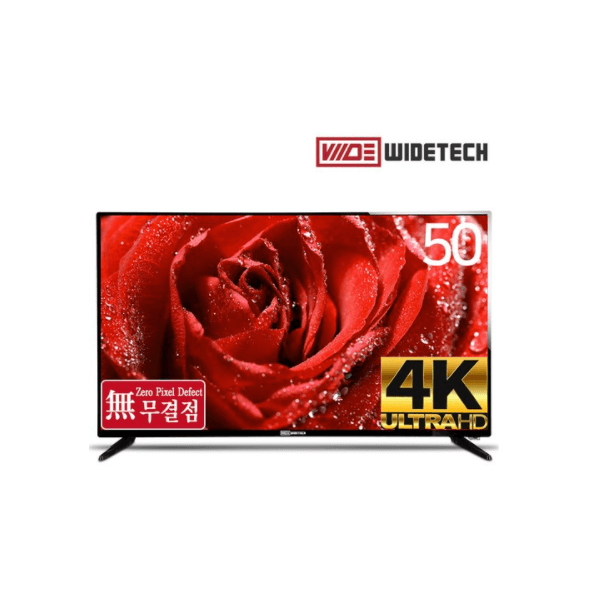 와이드테크 50인치 무결점 4K UHD LED TV