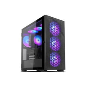 다크프래쉬 컴퓨터 케이스 미들타워 블랙 DLX21 MESH