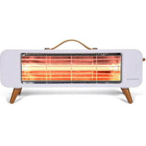 유니맥스 뉴트로 탁상용 미니 전기히터UMH-1055W · 화이트