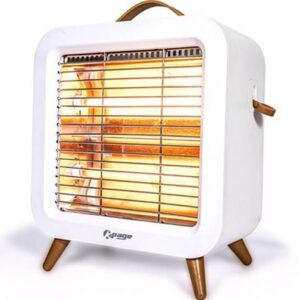 케이페이지 뉴트로 탁상용 와이드 전기히터