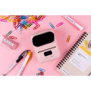 비앤에스 블루투스 미니 라벨프린터 M110 휴대용 바코드출력 라벨기 농놀 다꾸